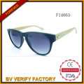 F14063 Costom Logo bambou lunettes de soleil avec polarisation objectif 2015